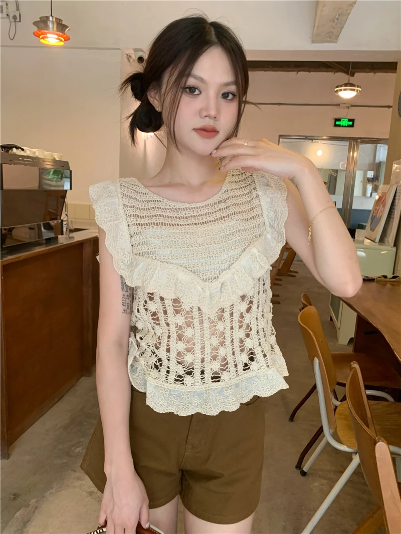 Рисунок 4 - Летний новый кружевной топ без