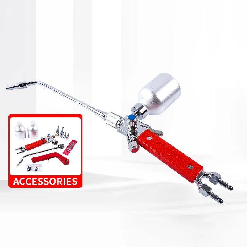 Torcia Per Saldatura A Spruzzo Di Polvere Metallica, Torcia A Spruzzo Per Pistola Per Saldatura A Fiamma Di Ossigeno Acetilene Torcia Spitfire Qh-1/H 
