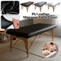 Housse de protection pour Table de Massage en cuir PU, imperméable, essuyable, pour lit de Massage, feuille de remplacement pour Salon de Spa et soins infirmiers 1