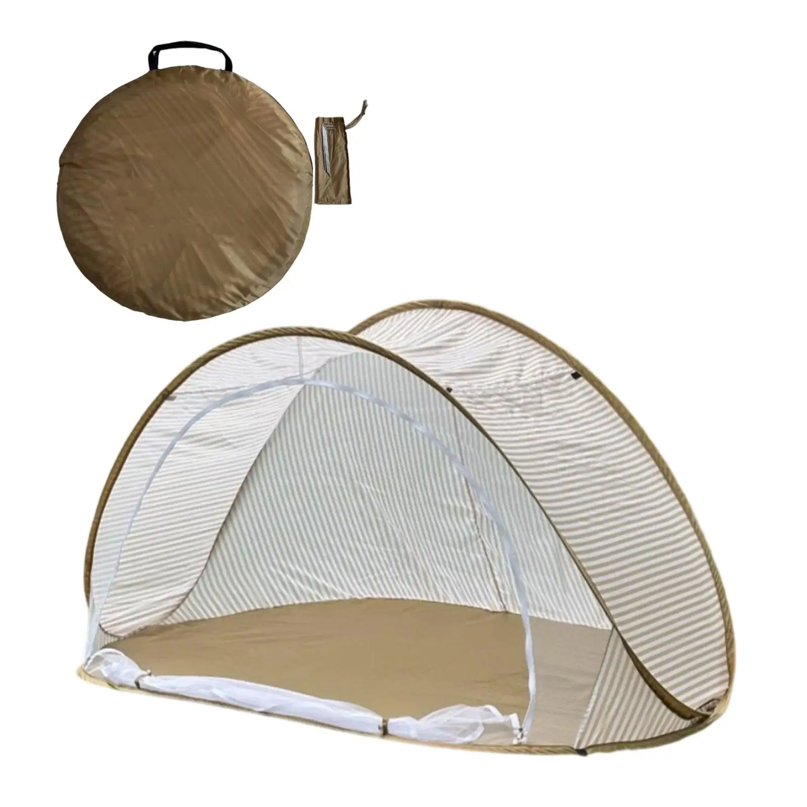 Beach Tent Easy Popup Folded Beach Shade for Sun for Outdoor Backyard Hiking Beach Tent Easy Popup Folded Beach Shade for Sun for Outdoor Backyard Hiking