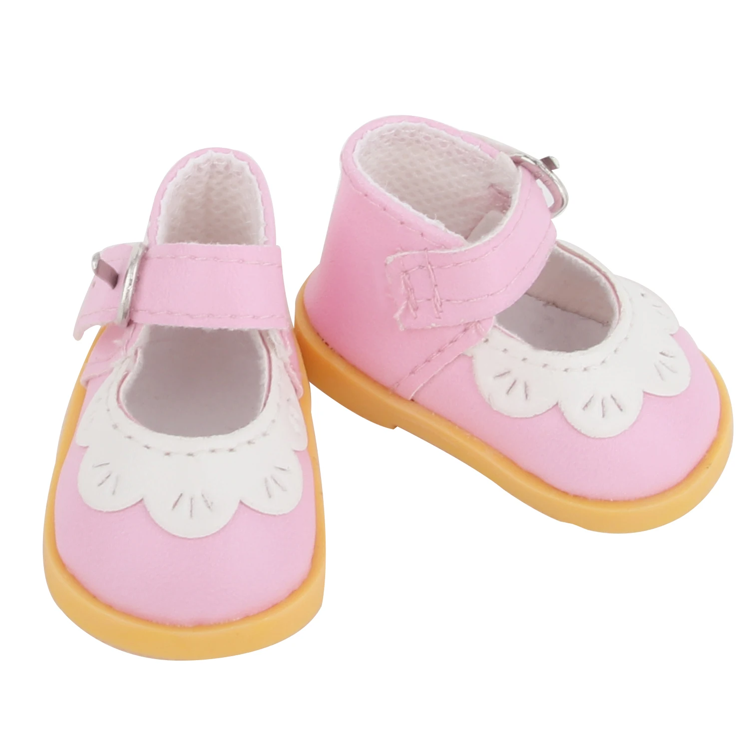 5cm Leather Doll Shoes 1/6 Cute Lace Mini Boots For 30cm Articulated Doll Shoes For Paola Reina,Nancy&EXO Dolls Girt's Gift Toy 3
