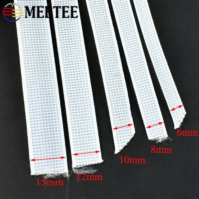 Bande Plastique Transparente Pour Couture - 10 Mètres, Largeurs 4 à 10 Mm, Renfort Pour Robes, Soutiens-gorge, DIY - 4