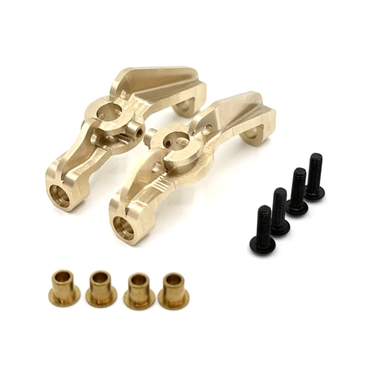 GTVNPOA Ricambi Auto RC per MJX per Hyper Go H12Y H12Y+ 1/12 Assale Anteriore in Ottone A Forma di C per Sedile RC Car Parti di Aggiornamento in Metallo Accessori