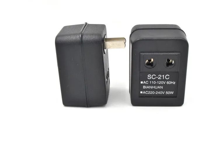 Compact 20W Voltage Converter & Step-Up Transformer Adapter for Travel