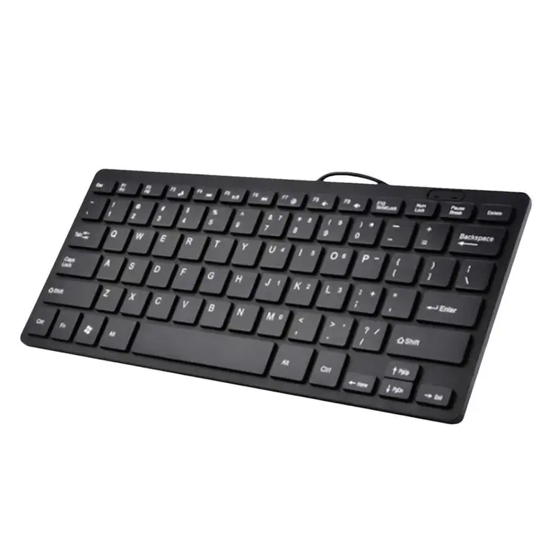 78 Keys Waterproof USB Wired Multimedia Keyboard