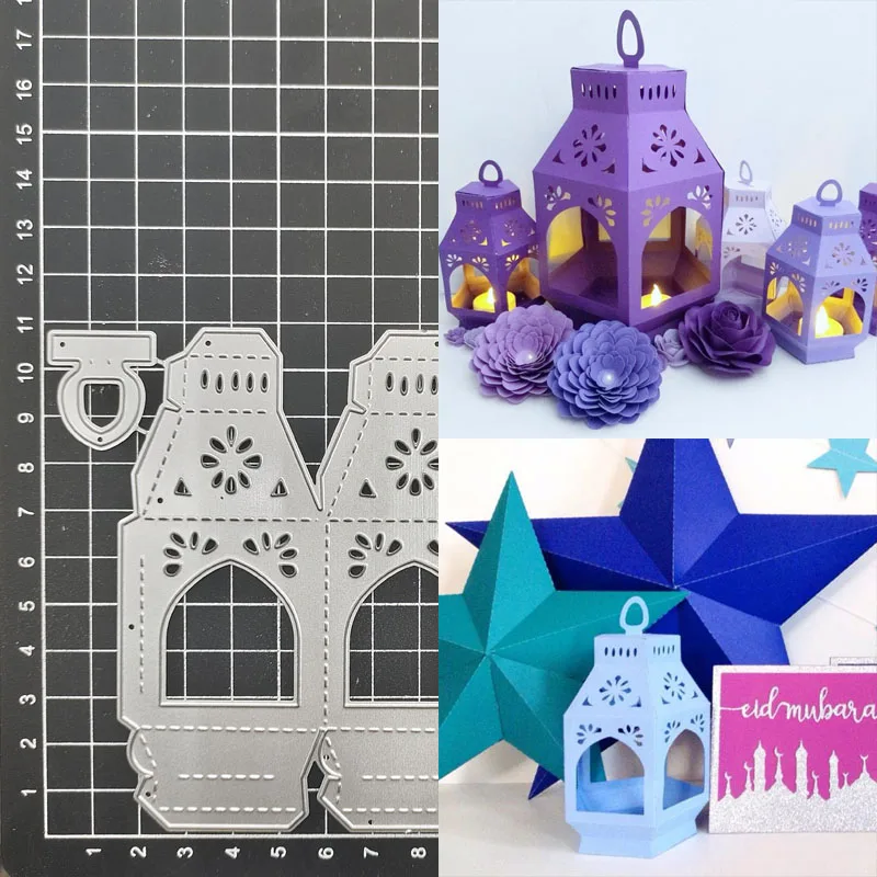 

lantern Metal Cutting Dies Stencil Scrapbook Album Stamp Paper Card Embossing Decor Craft Knife Mould