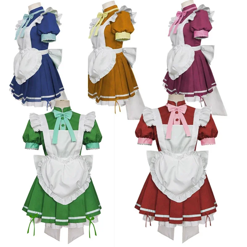 

Аниме Токио Mew Momomiya Ichigo Косплей Aizawa Minto Midorikawa Retasu Fujiwara Zakuro горничная костюм