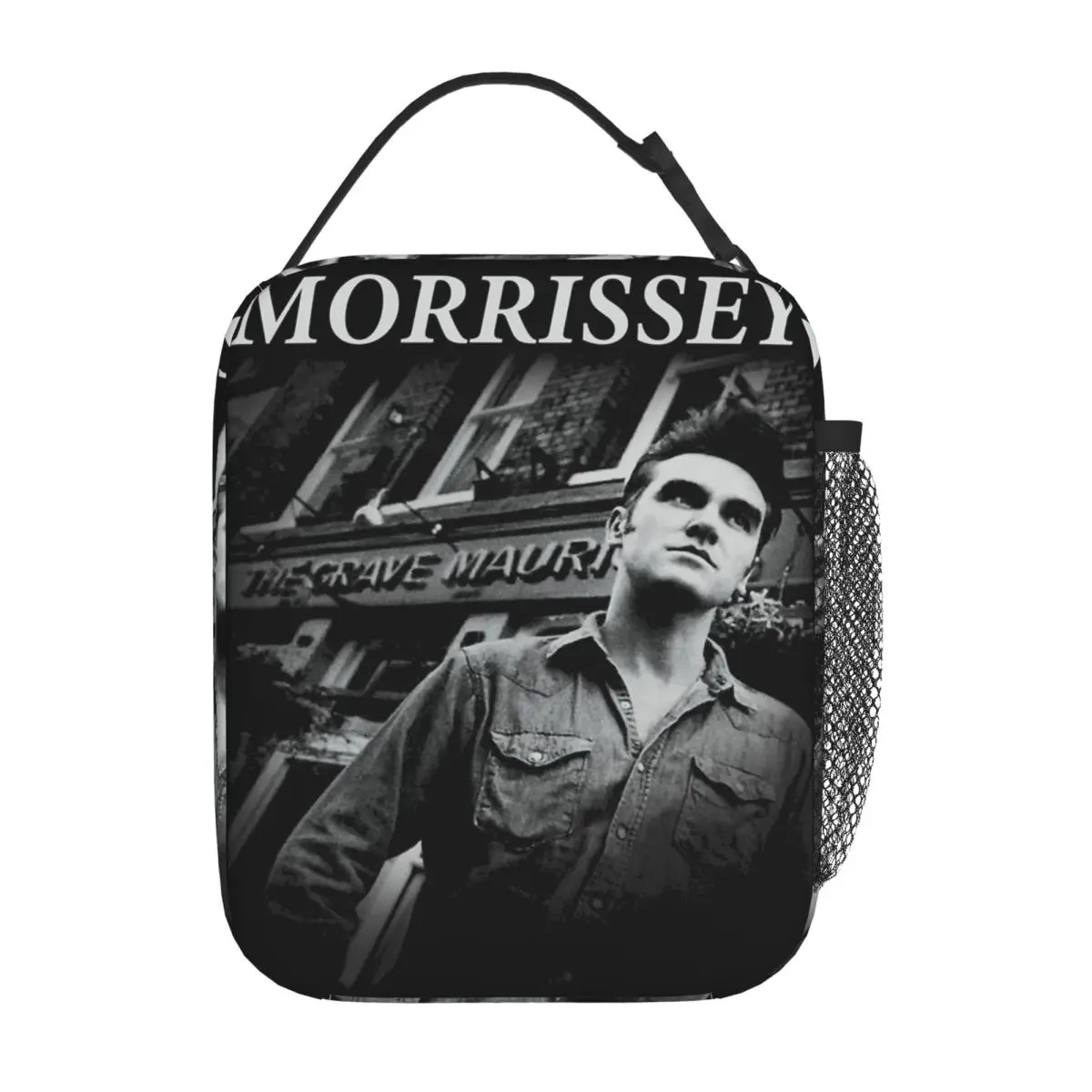 Morrissey Tour 2025 절연 점심 가방 레트로 쿨 가수 식품 가방 학교 사..