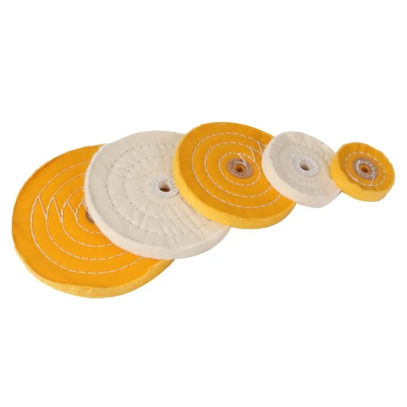 Buffing Wheels for Bench Grinder Polishing wheels White (50 Ply