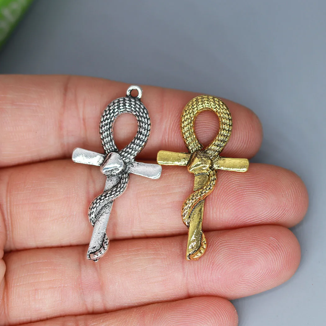 3-teile-los-kreuz-ankh-charme-tier-punk-schlange-anh-nger-f-r-diy