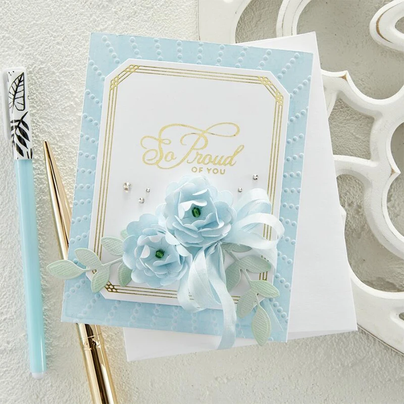 Metal Bump Applicable To Christmas DIY Album Scrapbook 3D Creative Greeting Card Decoration Embossed Folder metal embossing folder