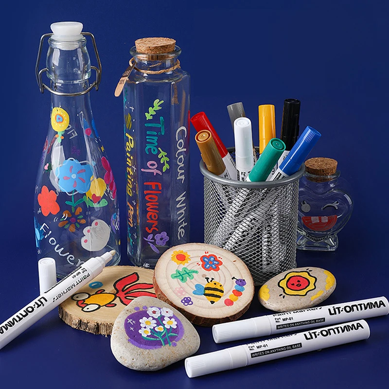 

12 Color Erasable Whiteboard Marker Hight Capacity Ink Black Dry Erase White Board Teaching Pen School Office Supply Белая Ручка