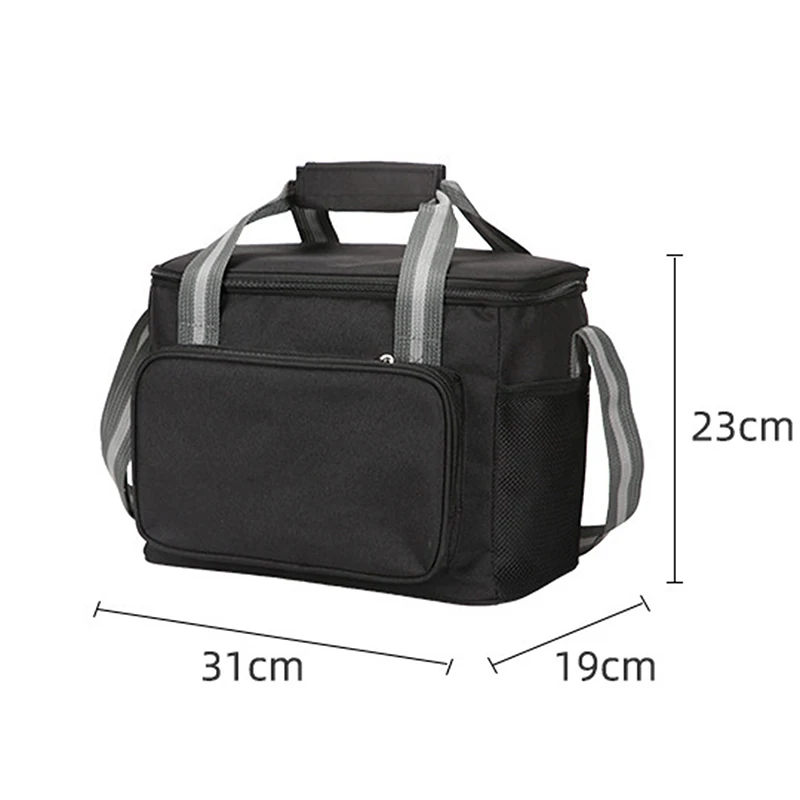 작업용 보온 도시락 가방, 피크닉 가방, 자동차 Bolsa 냉장고, 휴대용 쿨러 백, 식품 배낭, 15L
