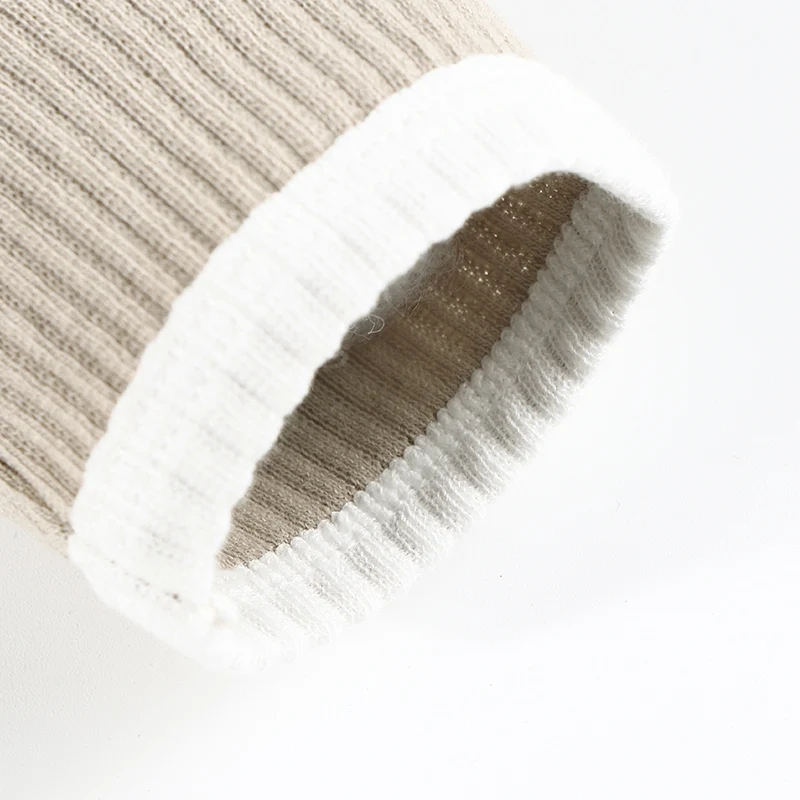 Mädchenkleider Sommer Kurzarm und lange Ärmel Rundhalsausschnitt Kinderkleidung Kinderkleidung Mädchenkleid gerippt mit Besätzen – Detail 12