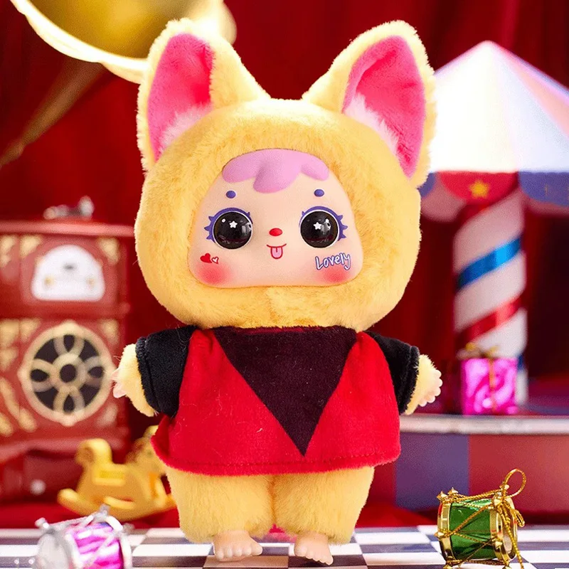 New Samuel Circus Night Series Blind Box Soft Plush Keychain Doll
