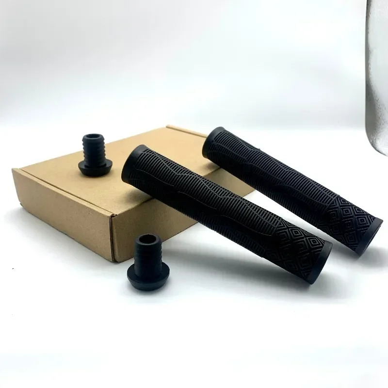 1 Pair Bicycle Handlebar Grips Soft Rubber Bicycle Gloves Bike Accessories Outdoor Sports Cycling Riding Equipment