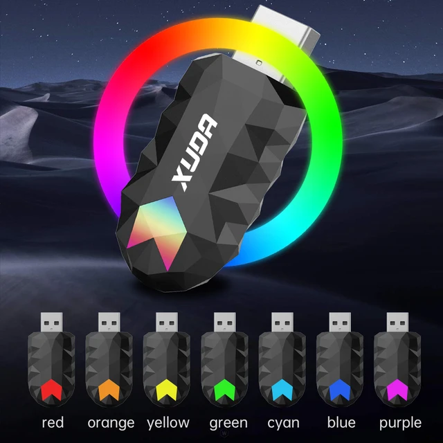 XUDA 2in1 Wireless CarPlay AI Mini Box Android Auto Box Plug&Play Automatic Connection Compatible with 99% of Cars For Car Radio 5