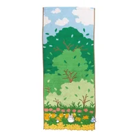 Mignon 100% coton broderie dessin animé serviettes salle de bain petite serviette Batrh pour enfants adultes plage 6