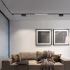 Abnu 5mm Ultra Thin 48V Magnetic Track Light System LED Ceiling Slim Magnet Rail Lamps Rotatable Spotlight Linear Array light 5