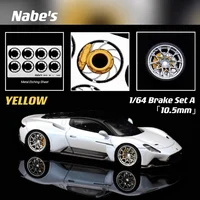 1/64 Nabes X Chika Brake Disc Kit Modified Wheel Kit 9.7mm/8.9mm Stance（2 size in） 2