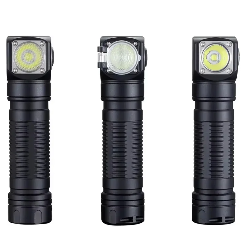 Headlamp USB Magnetic Rechargeable1200 lumens Flashlight with Headband for Hunting Fishing Camping-Skilhunt H04 H04R H04F RC