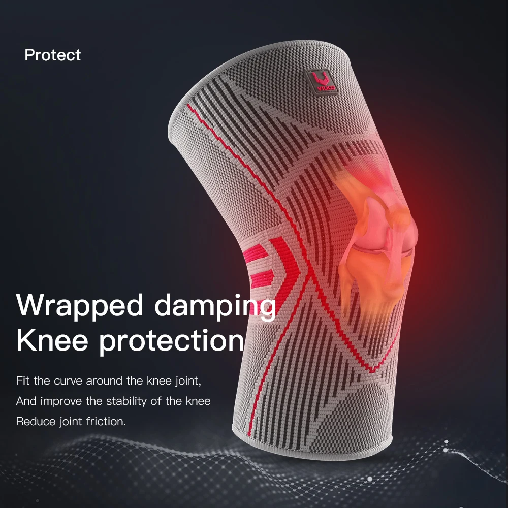 1PCS Fitness Running Cycling Knee Support Braces Elastic Nylon Sport Compression Knee Pad Sleeve for Basketball Volleyball view 5