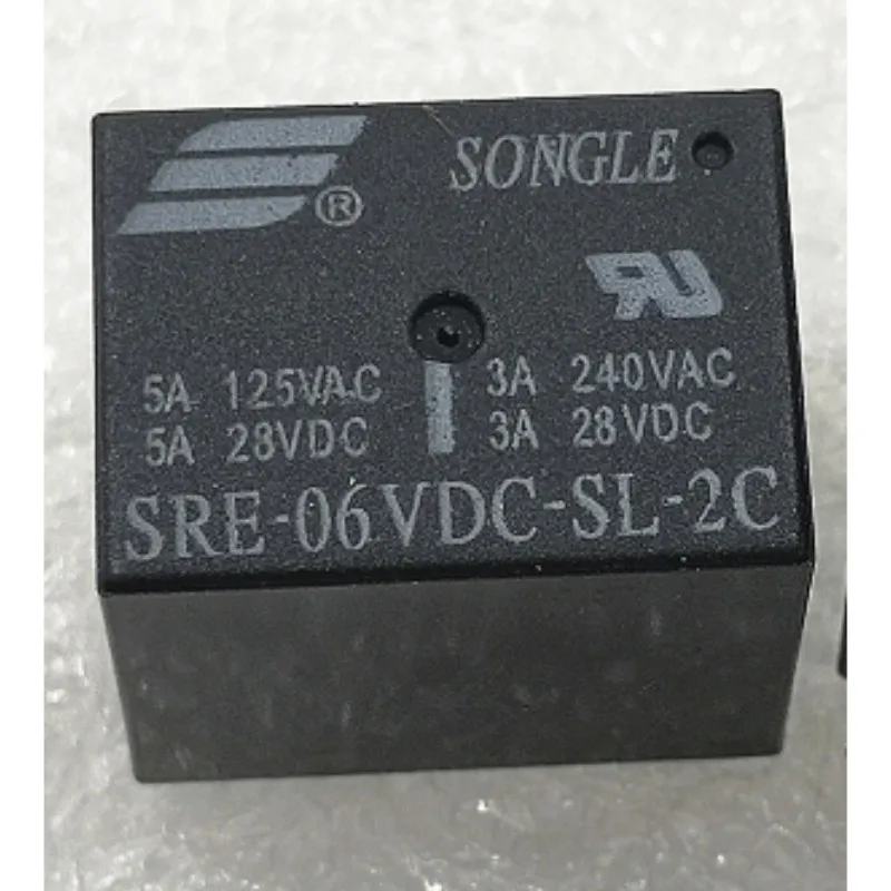 

Free shiping wholesale 10pcs/lot relay SRE-06VDC-SL-2C