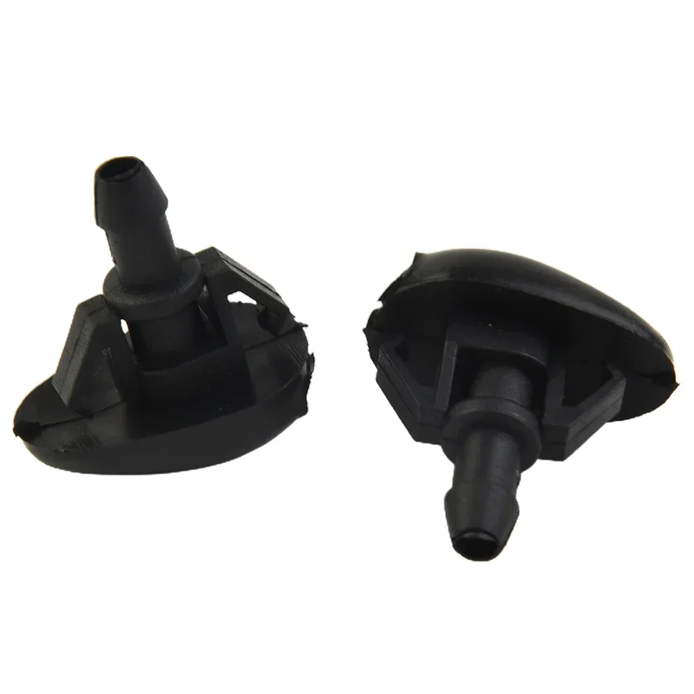 Car Windshield Wiper Washer Spray Nozzle 2Pcs For Nissan X-Trail T30 2000-2007 For Frontier D22 1998-2004 Sentra B15 2000-06 front wiper washer nozzle