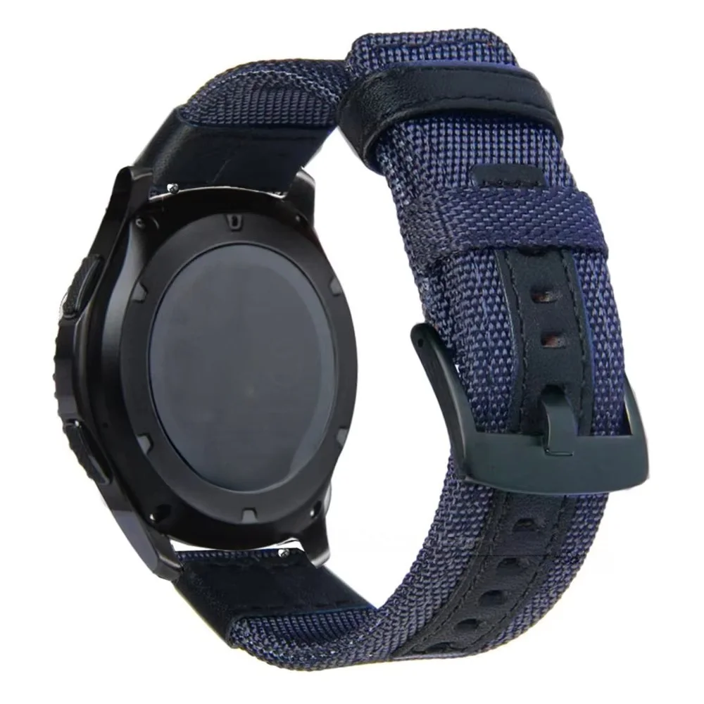 Nylon Woven Sport Band Wrist Strap - 22mm & 20mm