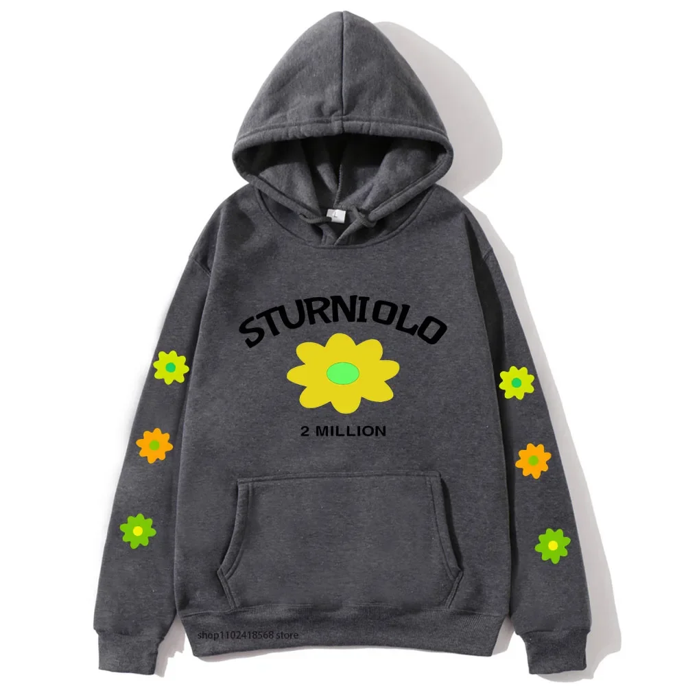 Sturniolo Triplets Let's Trip Hoodie Flowers Printing Pullovers Men Cartoon Graphic Sweatshirts Streetwear Women Harajuku Casual