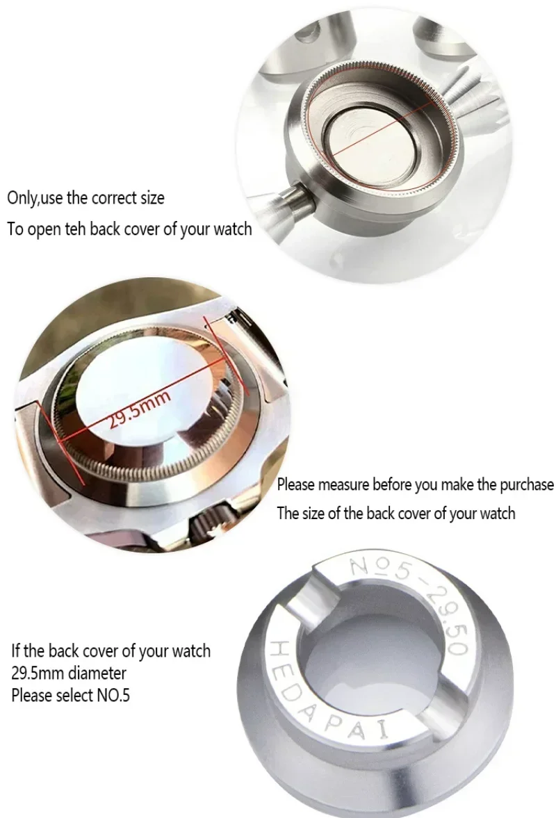 Watch Back Case Opener Suitable For Rolex Tudor Professional