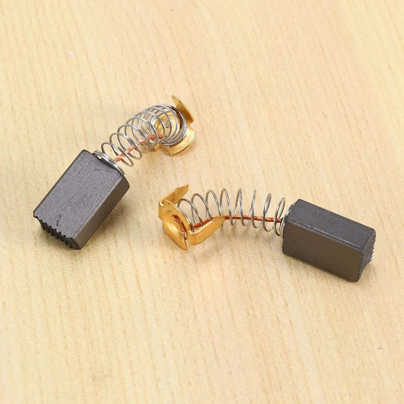 6 Pcs Electric Drill Motor Carbon Brushes 15 X 9 X 6Mm