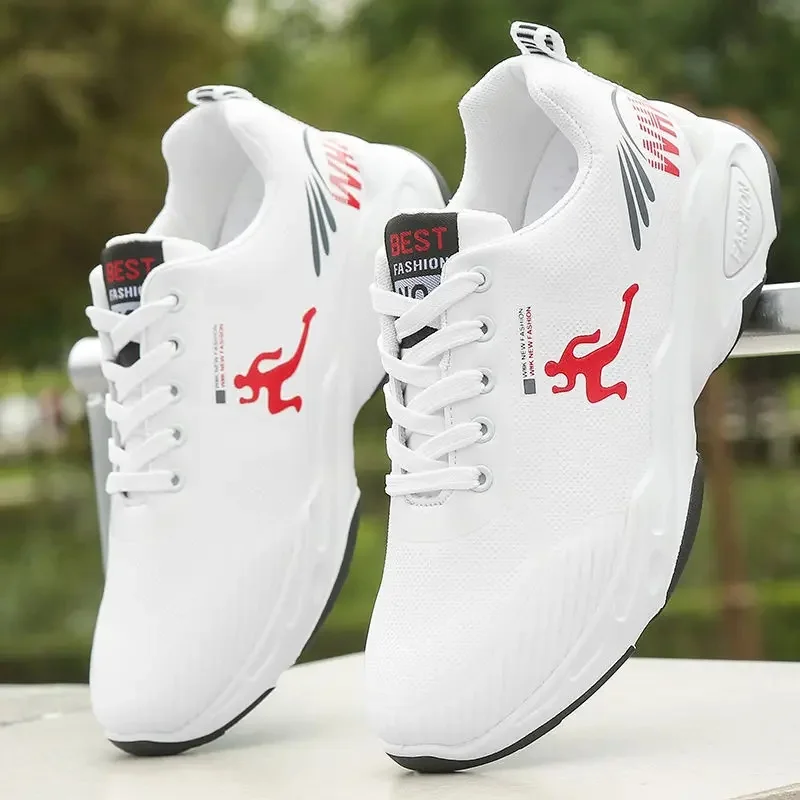 W06 white and red leather surface increased