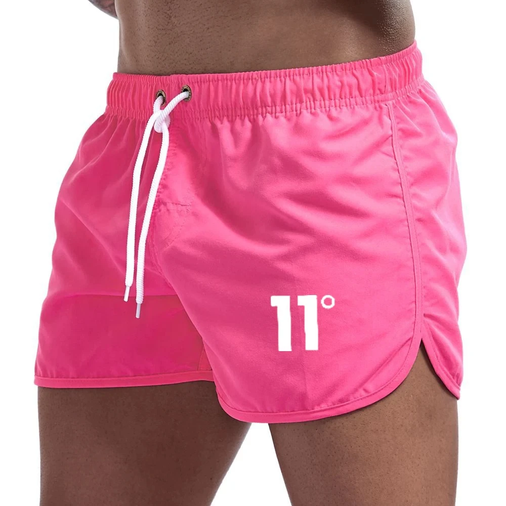 

Summer brand shorts Printed Beachwear Sexy swim shorts Men's swimwear Low rise breathable quick drying beachwear surfing