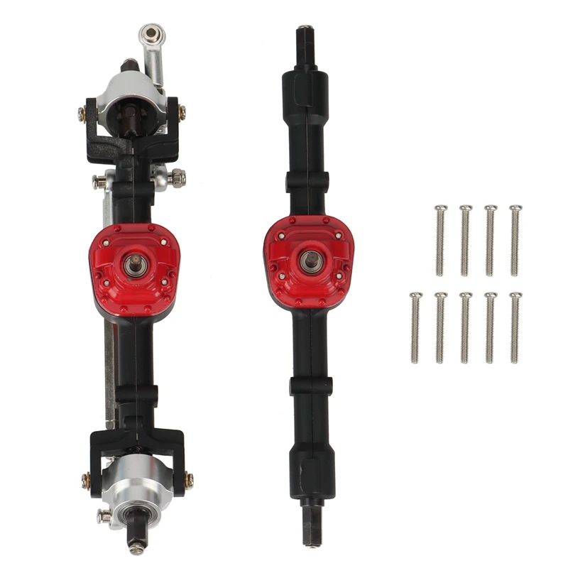 

Мостовая ось MN99S Передняя и задняя для MN D90 D91 D96 D99S MN-90 MN99S 1/12 обновленные детали для радиоуправляемых автомобилей аксессуары