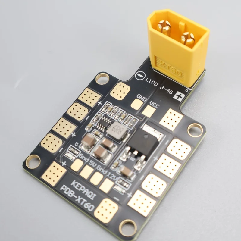 PDB XT60 Double BEC 5V/12V Carte Distribution Alimentation Drone FPV 2oz Cuivre