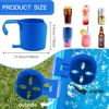 1PC Swimming Pool Cup Holder No Punch Beer & Drink Holder Outdoor Water Sports Mobile Phone Organiser Pool Accessories 2