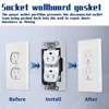 10/20pcs Metal Wall Panel Gasket Fixing Power Fit Device Leveling Plates Receptacle Outlet Repair Fixed For Bedrooms Living Room 6