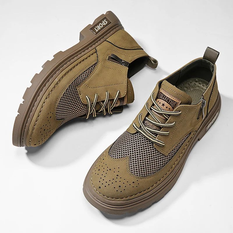 Stylish and Comfy Lightweight Knit Sneakers for Outdoor Adventures