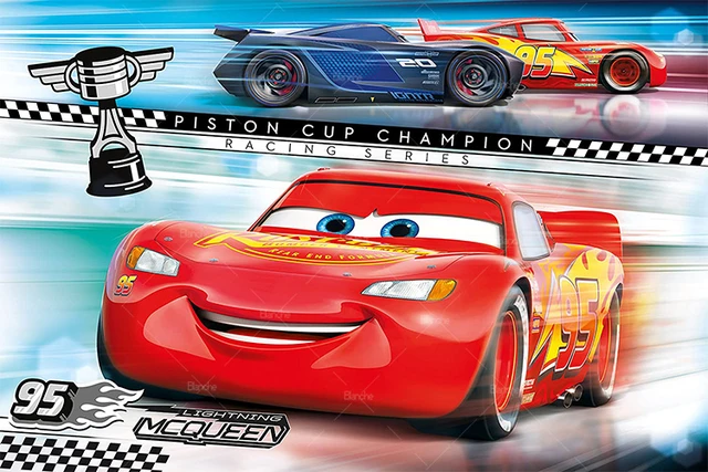 Disney carros stills relâmpago mcqueen racing 300 500 1000 peças  quebra-cabeça de papel jigsaw para