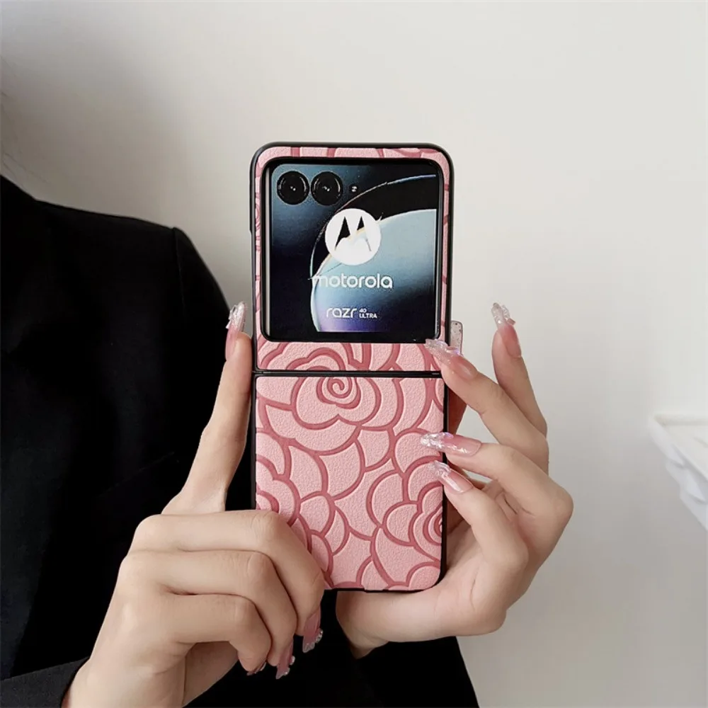 Flower Leather Shockproof Phone Case - Ultra Protective Cover
