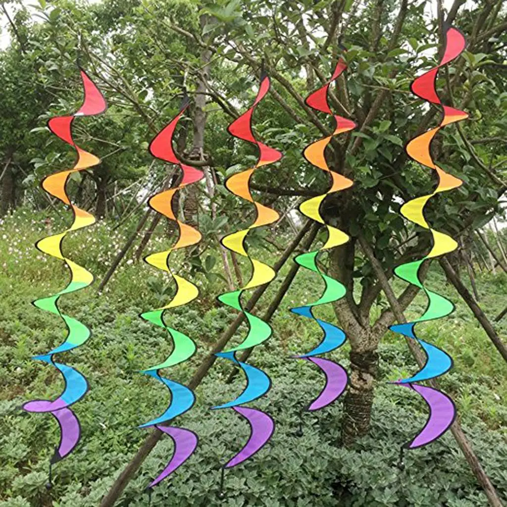 Windmill Wind Windsock garden and park Tent Lawn Decor Toy 5