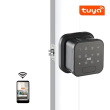 Tuya – télécommande WiFi avec lecteur d'empreinte digitale et mot de passe, carte à verrou unique