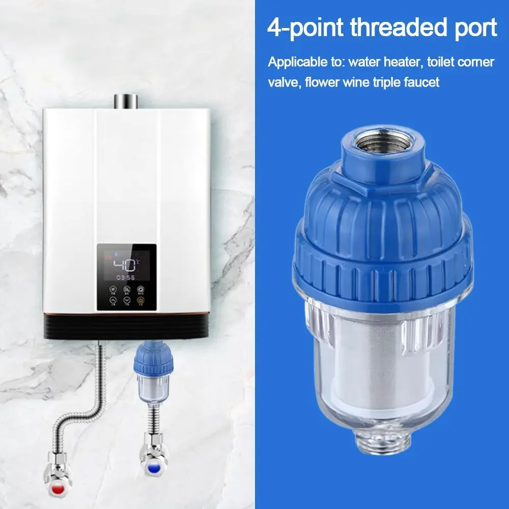 

Faucet Filters Water Purifier Shower Washing Machine Tap Strainer Detachable Pre-filter Household Faucets Purification