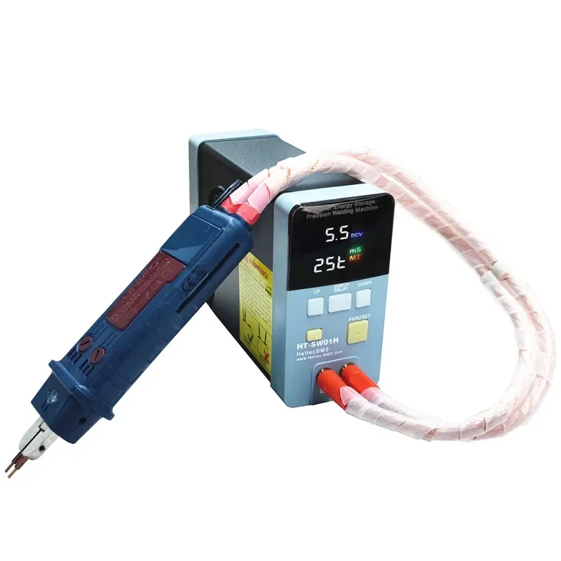 Lithium Battery Spot Welding Machine HT-SW01H 21KW 3500A High Power 18650/21700 Battery Spot Welder for battery 0.5mm thickness