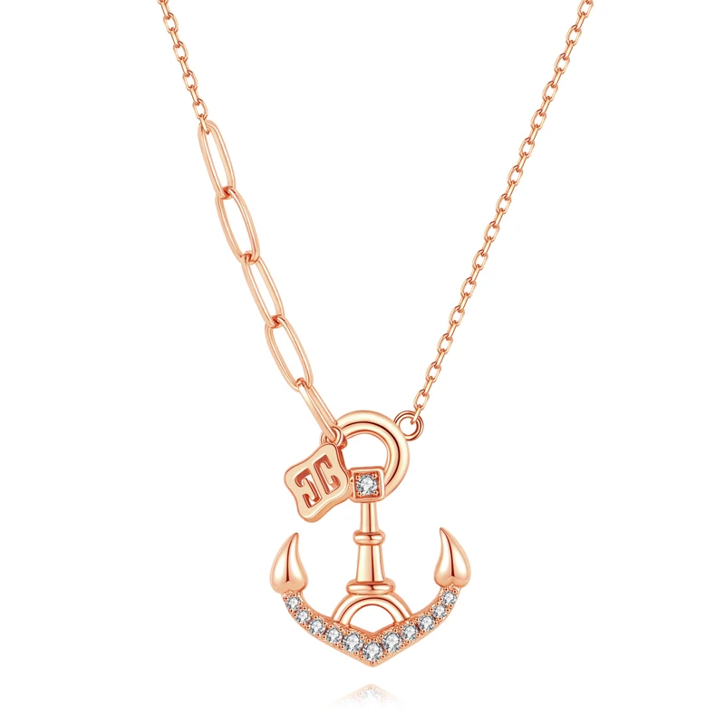 

Love Anchor Necklace for Girlfriend, Wife, Birthday Gift, Valentine's Day Necklace
