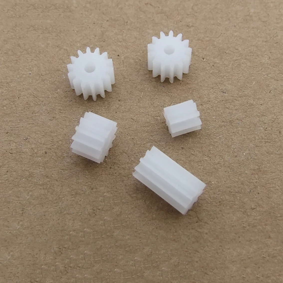 102A-183A Modulus 0.5 Plastic Shaft Single Layer Gears 0.5M Reduction Wheels Toys DIY Part Accessories