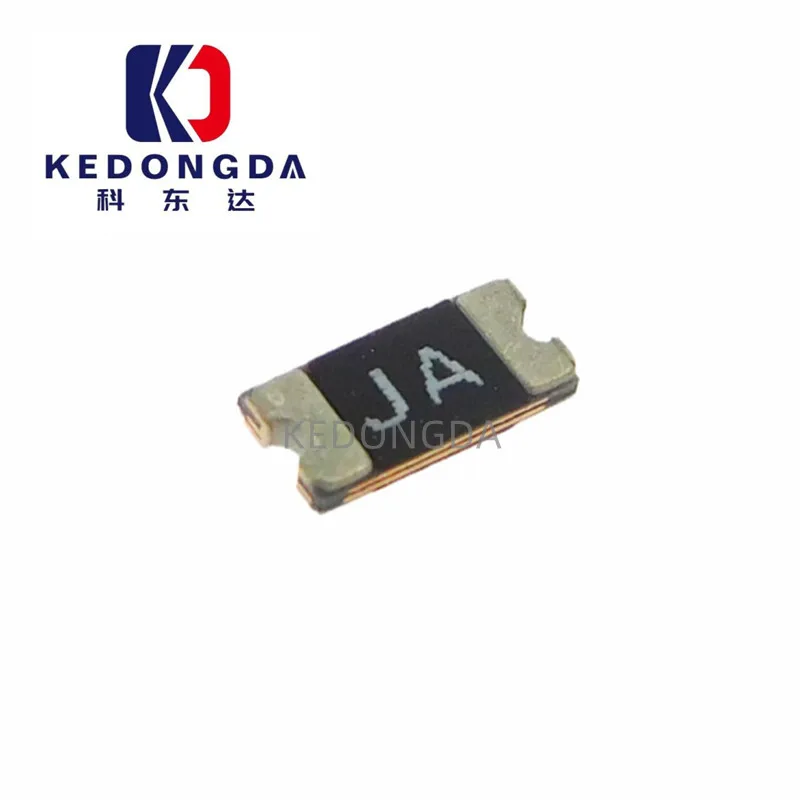 

1206 Gold self-recovery fuse 0.75A 13.2V6V12V Silk Screen JA Surface mount self-recovery fuse