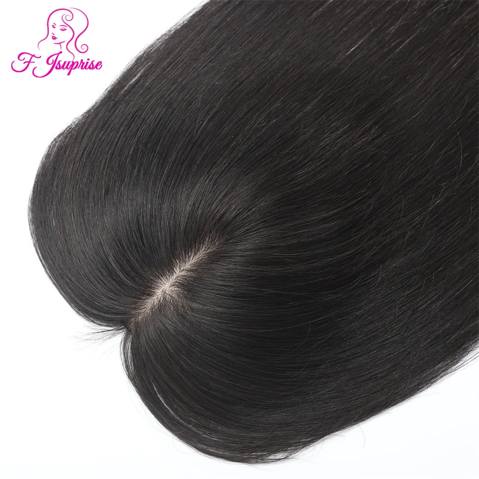 Silk Top Human Hair Closure 5x5 Silk Base Lace Closure Brazilian Straight Human Hair Closures Pre Plucked Natural Color Hairline