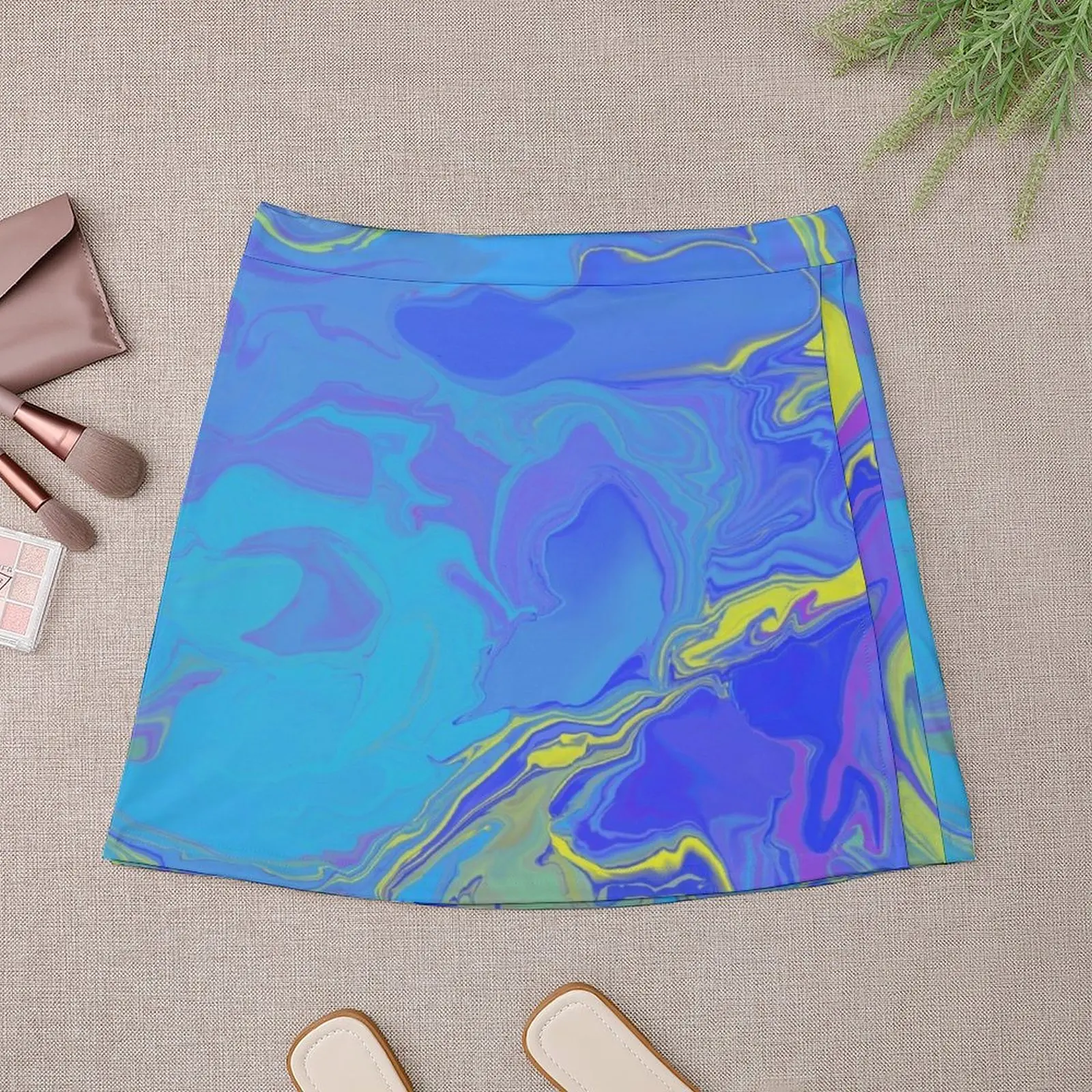 Abstractbackrgound Mini Skirt women's stylish skirts dress Female clothing